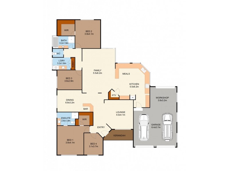 22 Camargue Green, Secret Harbour WA 6173 Floorplan