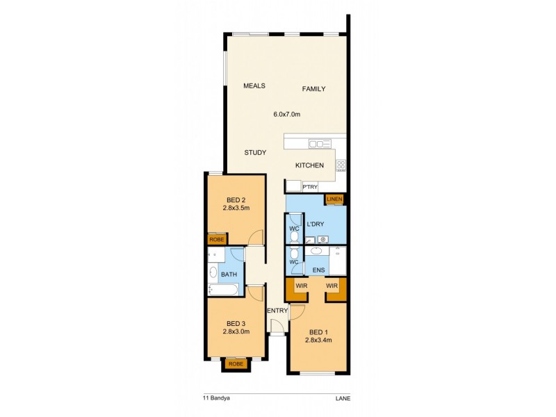 11 Bandya Lane, Golden Bay WA 6174 Floorplan
