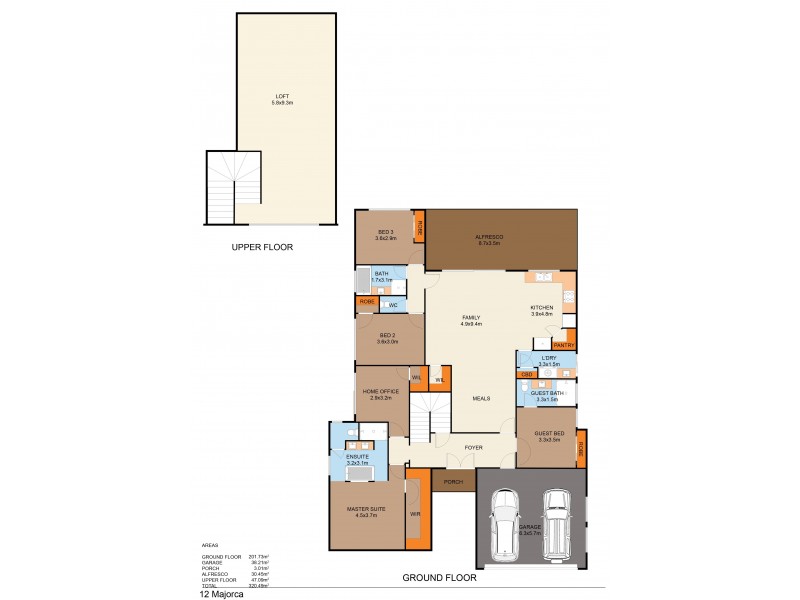 12 Majorca Green, Secret Harbour WA 6173 Floorplan