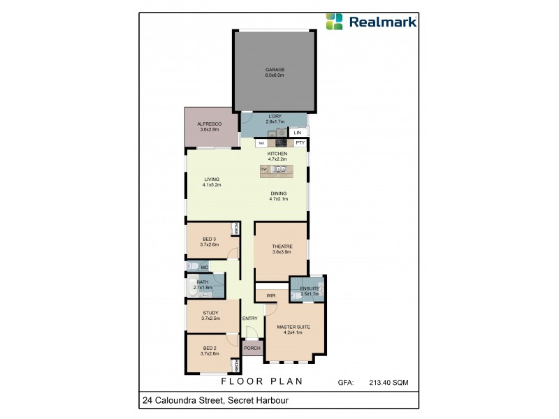 24 Caloundra Street, Secret Harbour WA 6173 Floorplan