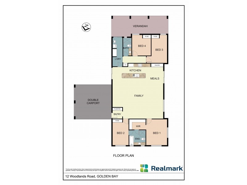 12 Woodlands Road, Golden Bay WA 6174 Floorplan