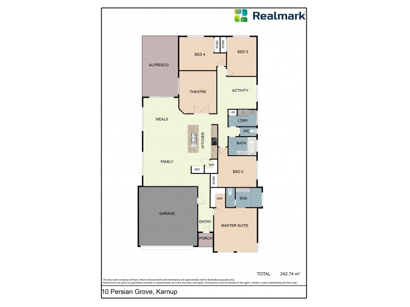 10 Persian Grove, Karnup WA 6176 Floorplan