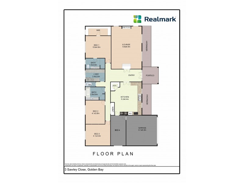 3 Sawley Close, Golden Bay WA 6174 Floorplan