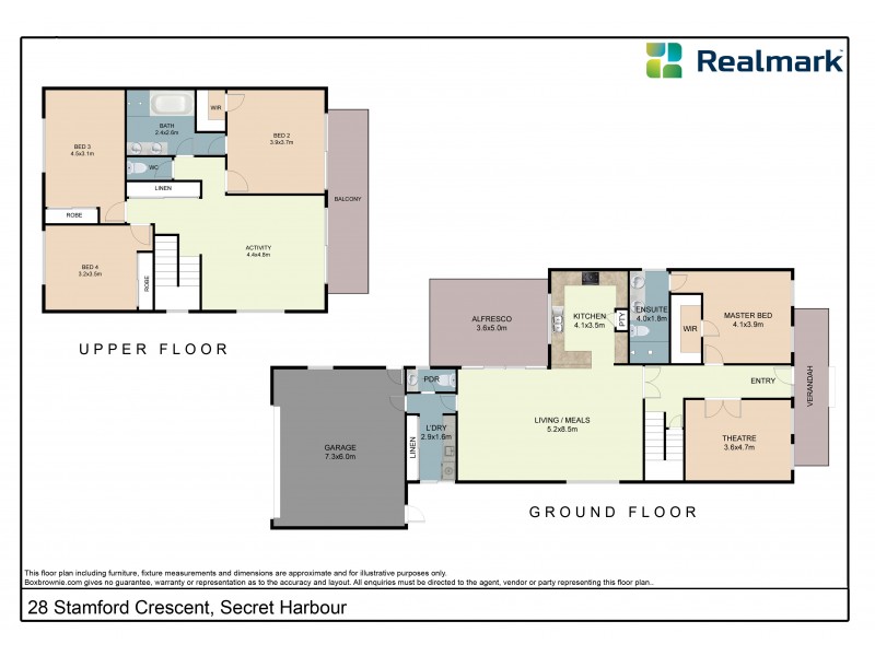 28 Stamford Crescent, Secret Harbour WA 6173 Floorplan