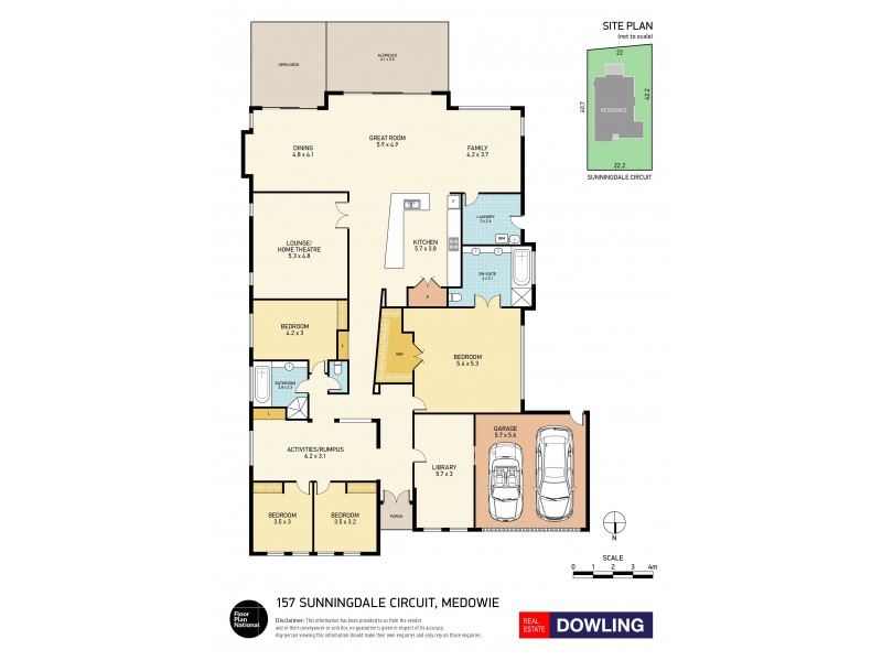 157 Sunningdale Circuit, Medowie NSW 2318 Floorplan