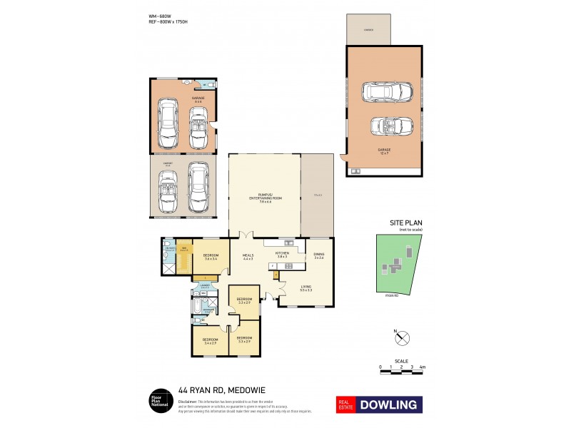 44 Ryan Road, Medowie NSW 2318 Floorplan