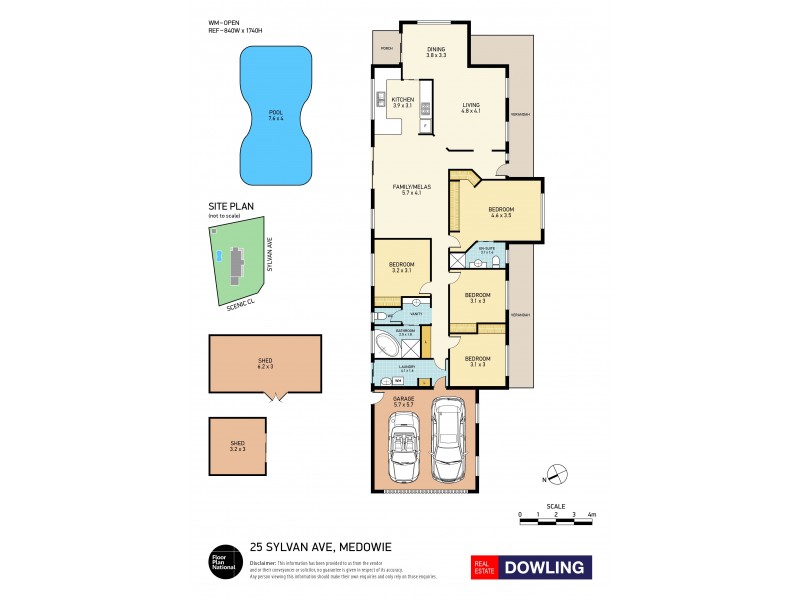 25 Sylvan Avenue, Medowie NSW 2318 Floorplan