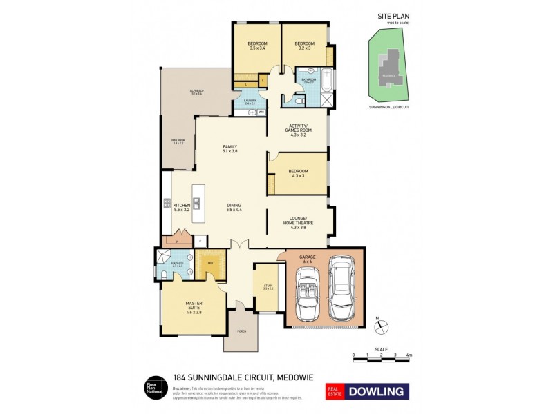 184 Sunningdale Circuit, Medowie NSW 2318 Floorplan