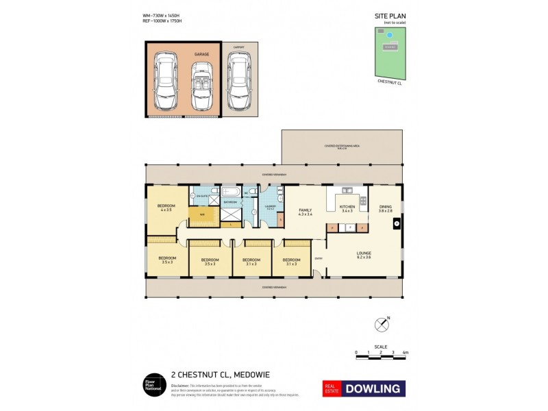 2 Chestnut Close, Medowie NSW 2318 Floorplan