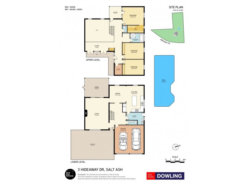 3 Hideaway Drive, Salt Ash NSW 2318 Floorplan