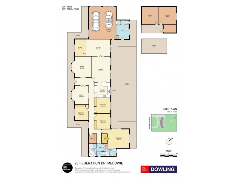 23 Federation Drive, Medowie NSW 2318 Floorplan