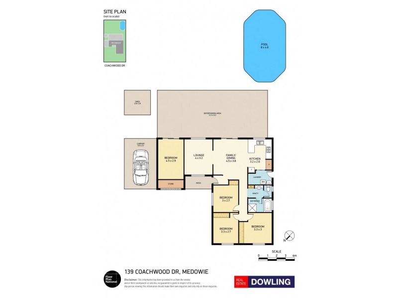 139 Coachwood Drive, Medowie NSW 2318 Floorplan