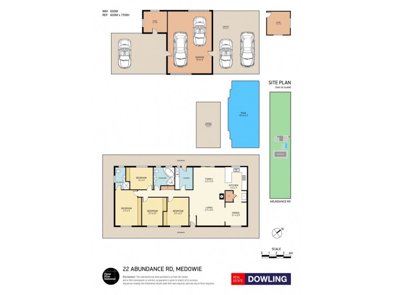 22 Abundance Road, Medowie NSW 2318 Floorplan