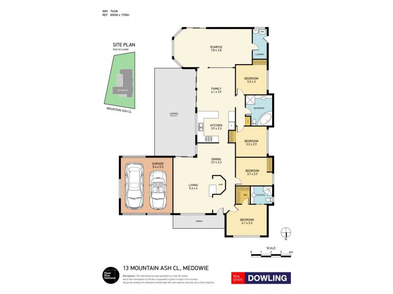 13 Mountain Ash Close, Medowie NSW 2318 Floorplan