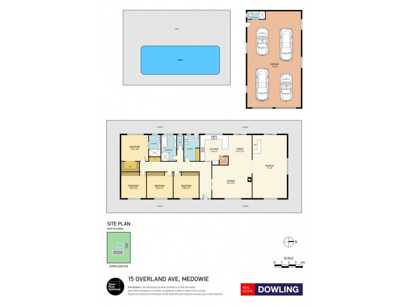 15 Overland Avenue, Medowie NSW 2318 Floorplan