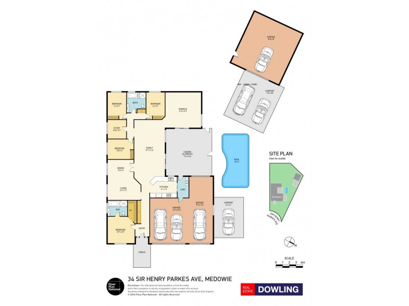 34 Sir Henry Parkes Drive, Medowie NSW 2318 Floorplan