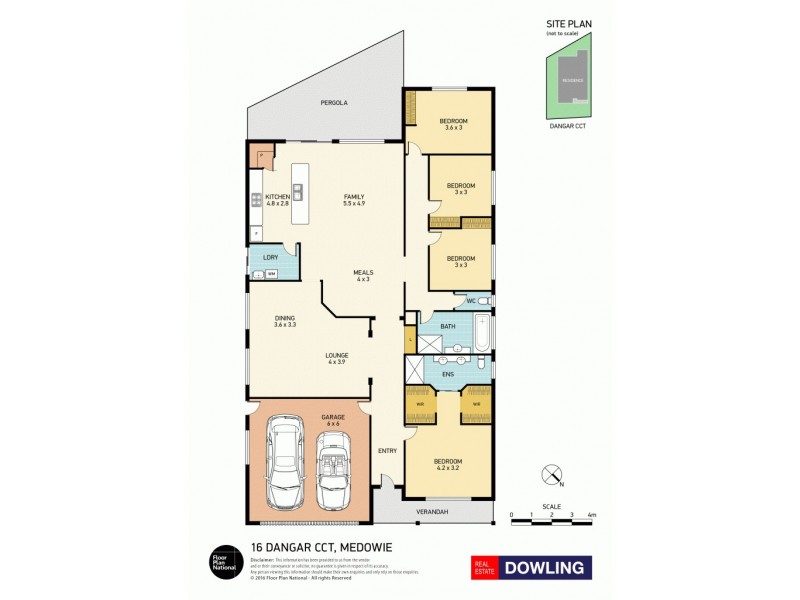 16 Dangar Circuit, Medowie NSW 2318 Floorplan
