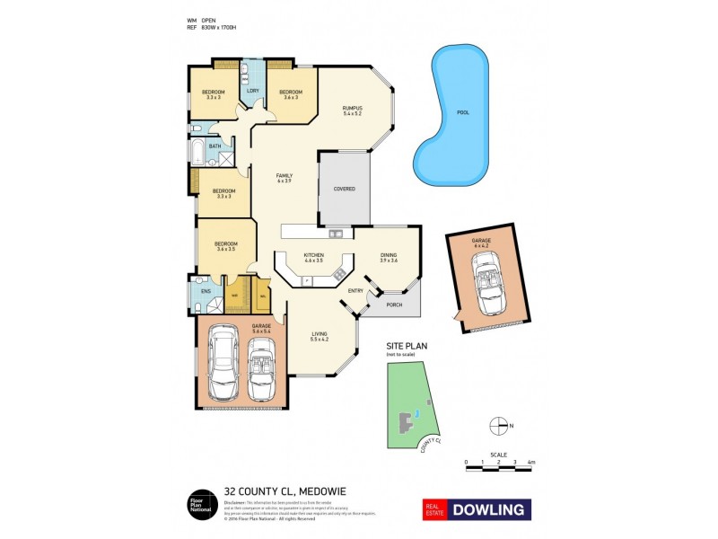 32 County Close, Medowie NSW 2318 Floorplan