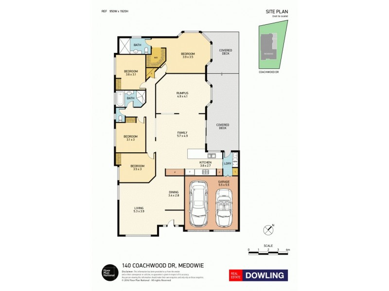 140 Coachwood Drive, Medowie NSW 2318 Floorplan