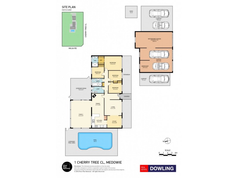 1 Cherry Tree Close, Medowie NSW 2318 Floorplan