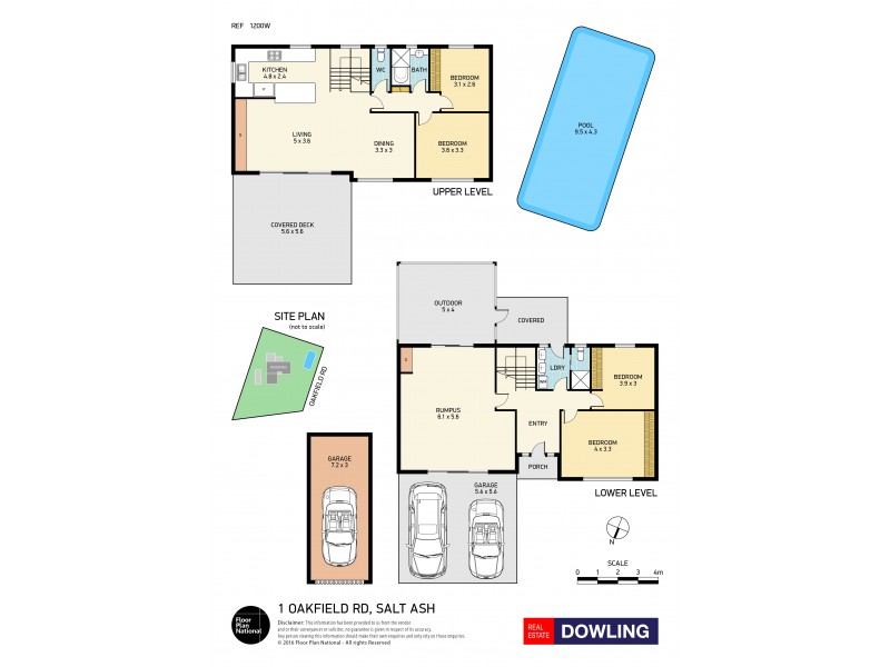 1 Oakfield Road, Salt Ash NSW 2318 Floorplan