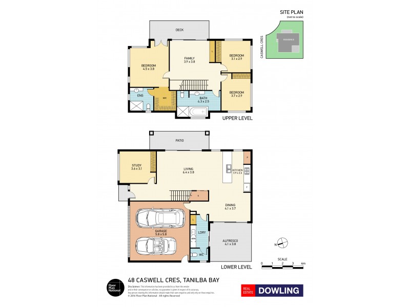 48 Caswell Crescent, Tanilba Bay NSW 2319 Floorplan