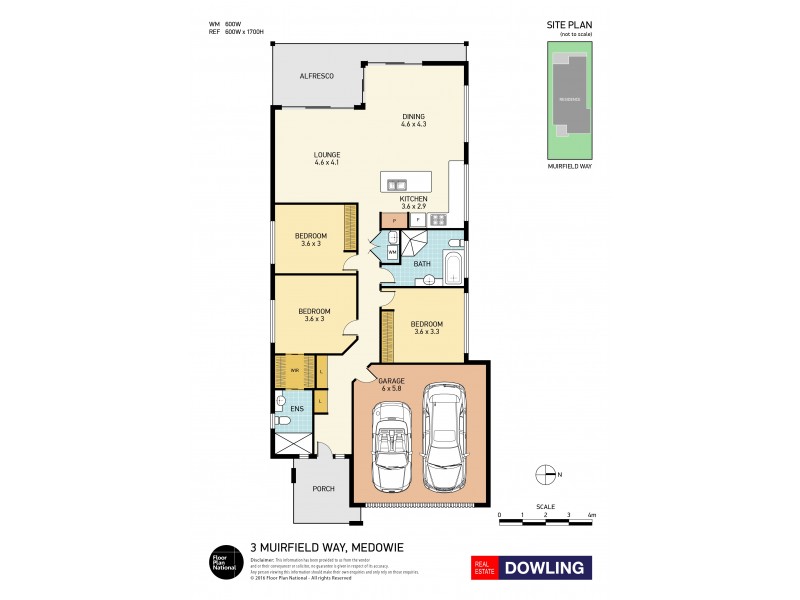 3 Muirfield Way, Medowie NSW 2318 Floorplan