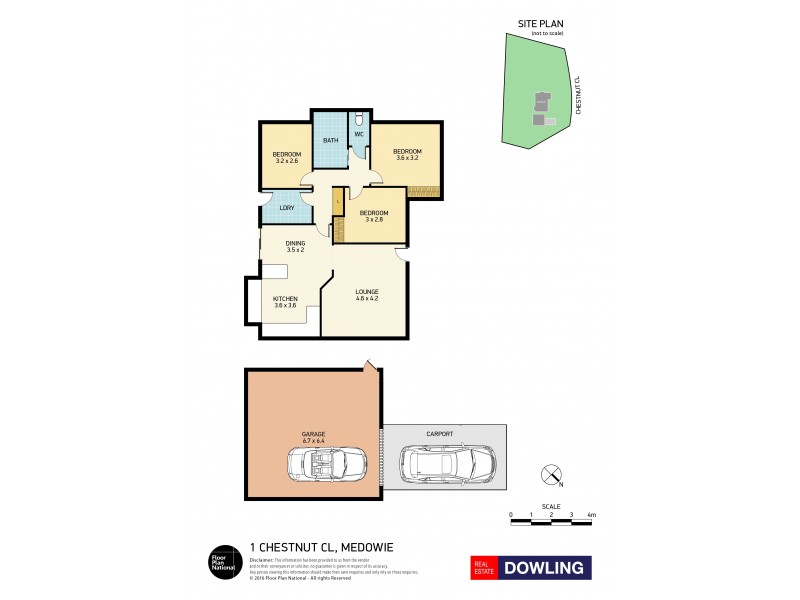 1 Chestnut Close, Medowie NSW 2318 Floorplan