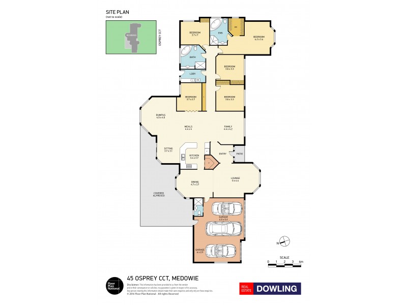 45 Osprey Circuit, Medowie NSW 2318 Floorplan