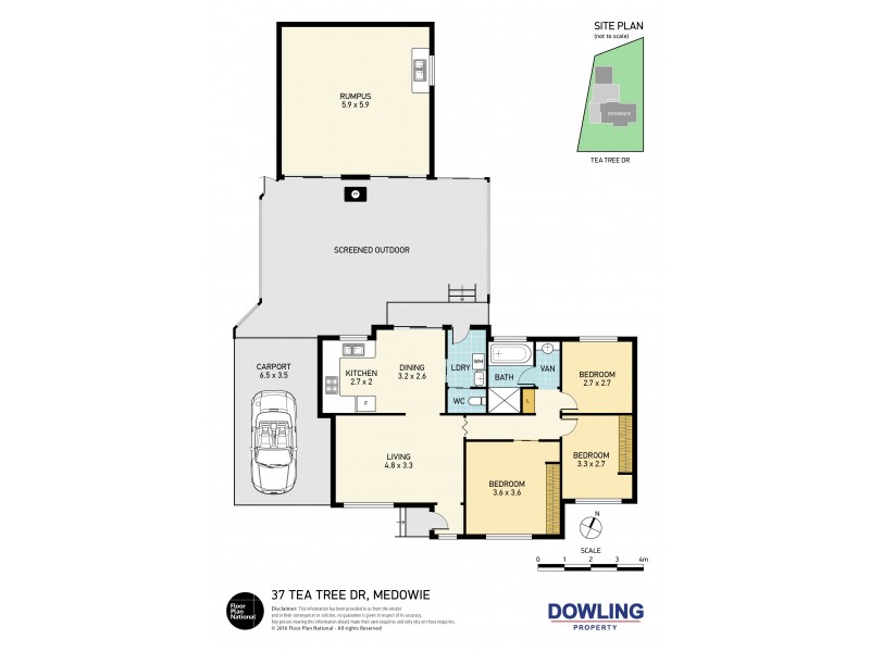 37 Tea Tree Drive, Medowie NSW 2318 Floorplan