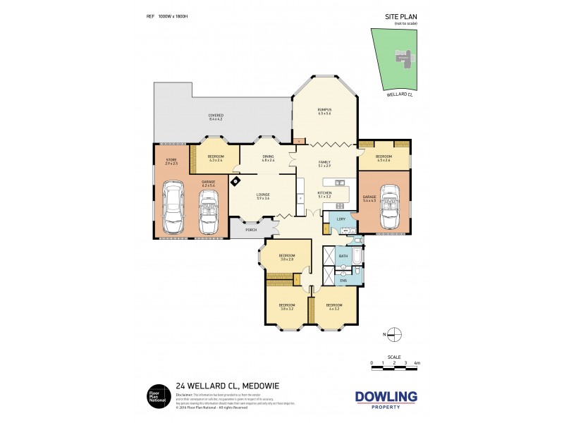 24 Wellard Close, Medowie NSW 2318 Floorplan