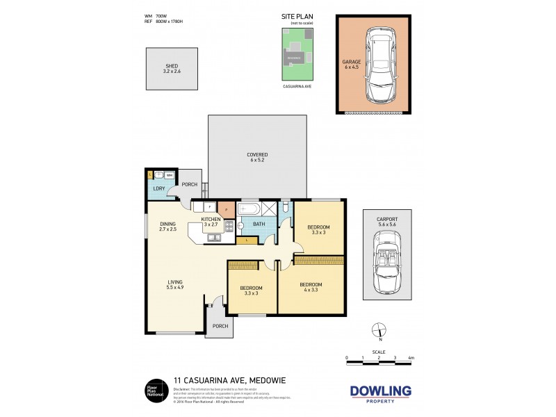 11 Casuarina Avenue, Medowie NSW 2318 Floorplan