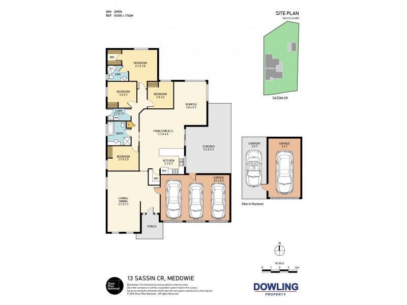 13 Sassin Crescent, Medowie NSW 2318 Floorplan