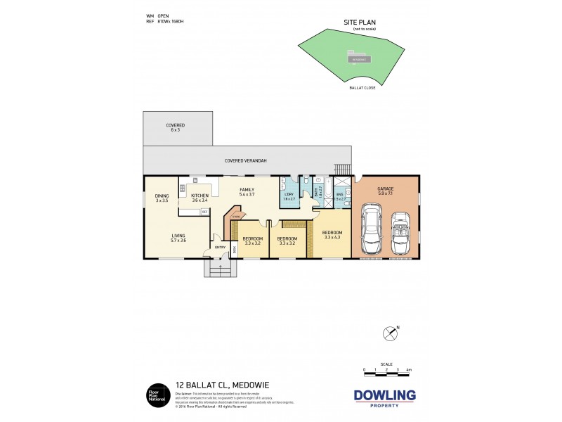 12 Ballat Close, Medowie NSW 2318 Floorplan