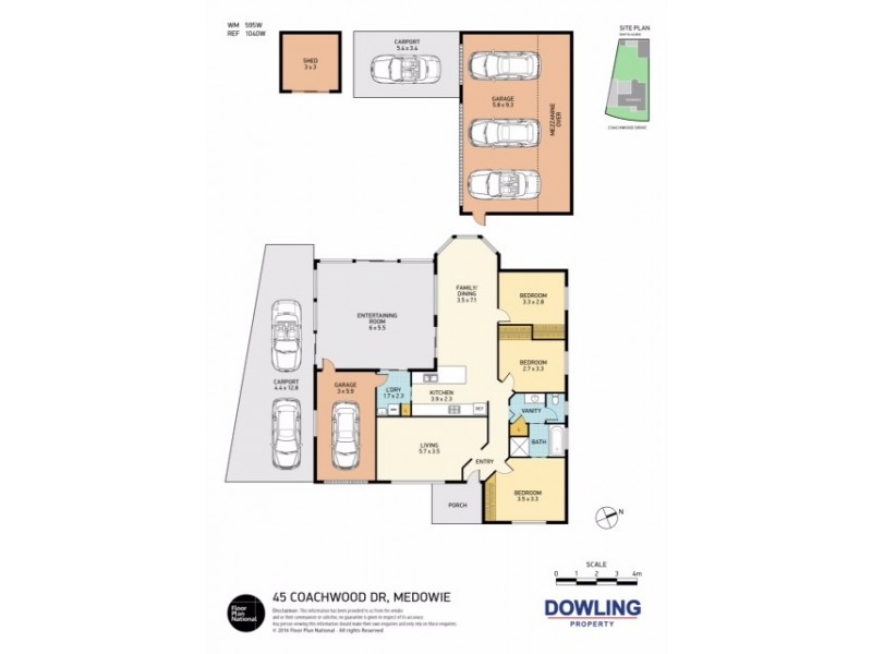 45 Coachwood Drive, Medowie NSW 2318 Floorplan