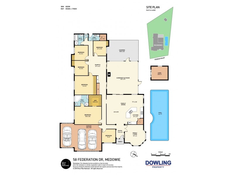 58 Federation Drive, Medowie NSW 2318 Floorplan