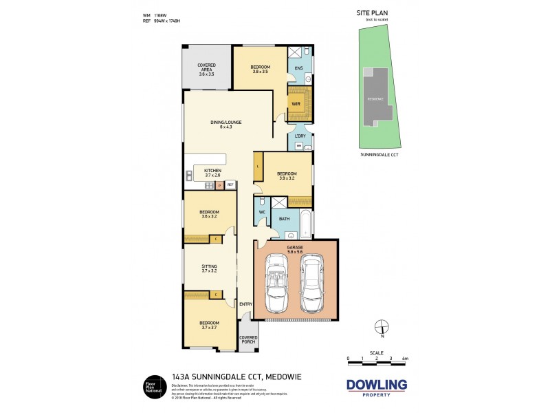 143a Sunningdale Circuit, Medowie NSW 2318 Floorplan
