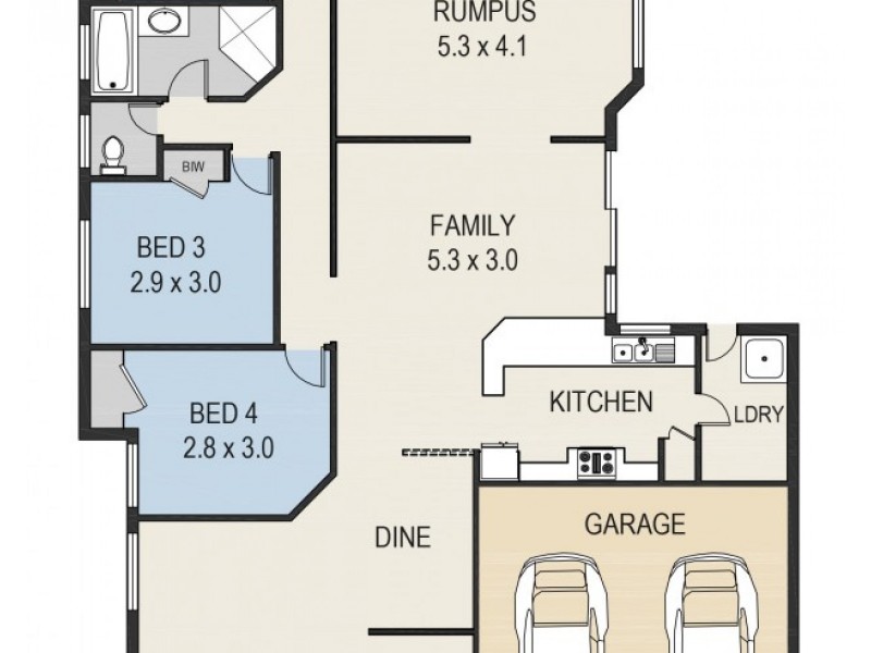 60 Rosewood Drive, Medowie NSW 2318 Floorplan