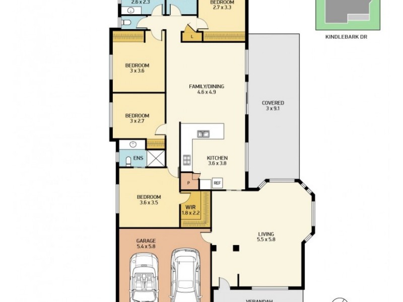 137 Kindlebark Drive, Medowie NSW 2318 Floorplan