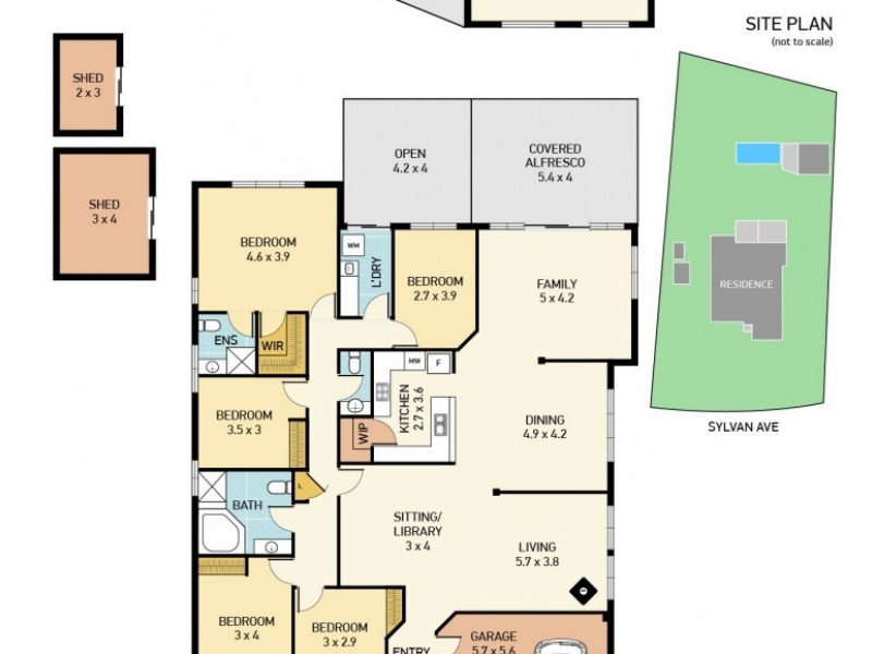 61 Sylvan Avenue, Medowie NSW 2318 Floorplan
