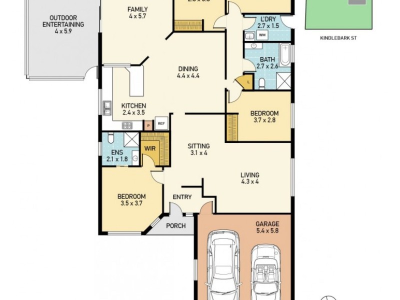 95 Kindlebark Drive, Medowie NSW 2318 Floorplan