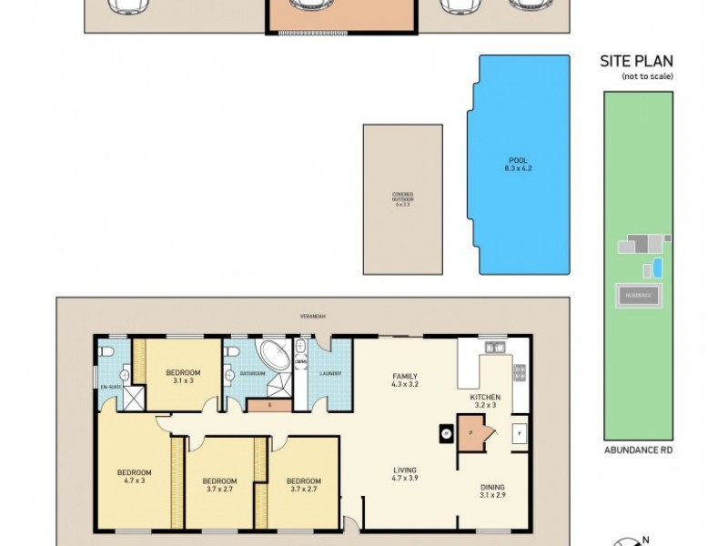 22 Abundance Road, Medowie NSW 2318 Floorplan