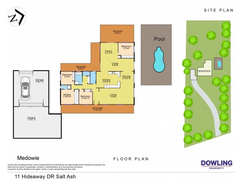 11 Hideaway Drive, Salt Ash NSW 2318 Floorplan