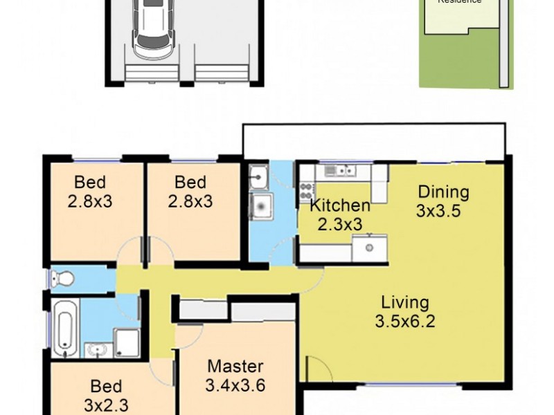 28 Creighton Drive, Medowie NSW 2318 Floorplan