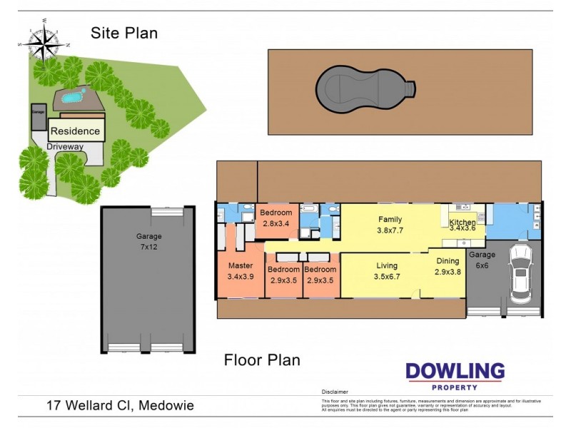 17 Wellard Close, Medowie NSW 2318 Floorplan