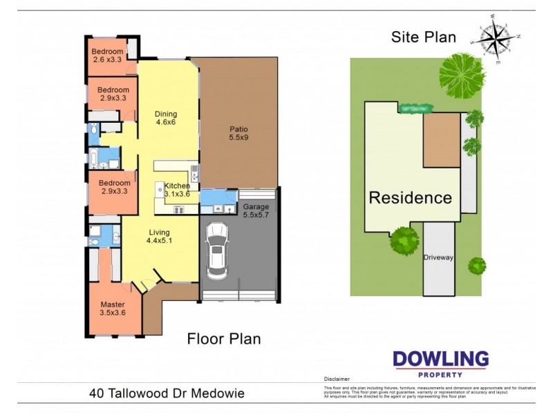 40 Tallowood Drive, Medowie NSW 2318 Floorplan