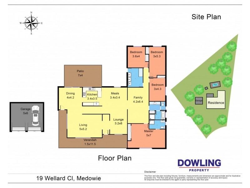 19 Wellard Close, Medowie NSW 2318 Floorplan