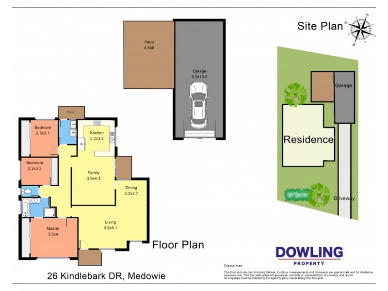 26 Kindlebark Drive, Medowie NSW 2318 Floorplan