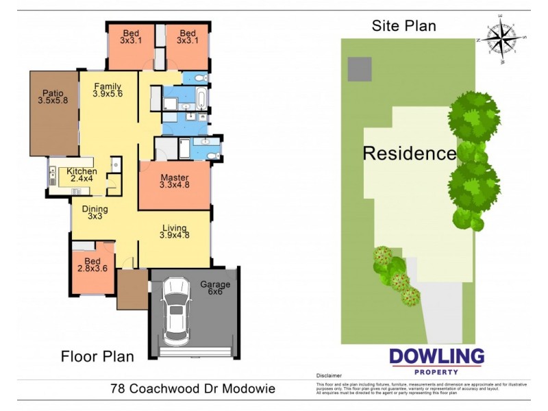 78 Coachwood Drive, Medowie NSW 2318 Floorplan