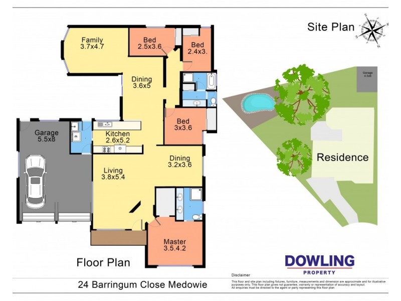 24 BARRINGUM CLOSE, Medowie NSW 2318 Floorplan